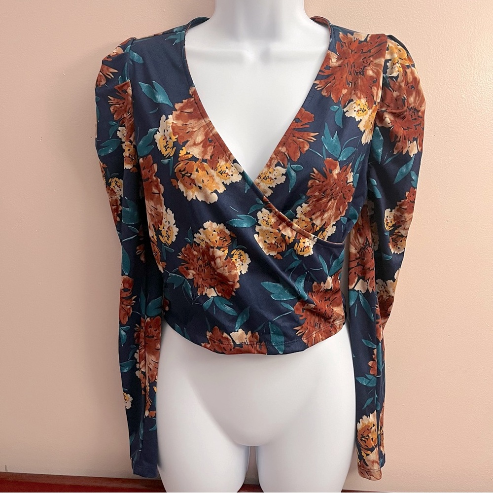 Printed Crop Top